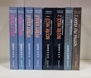 Hra o trůny 1-4 (8 svazků) - 1. vydání