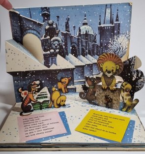 Jak se lev zatoulal (prostorové obrázky)