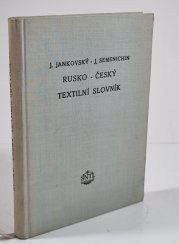 Rusko-český textilní slovník - 