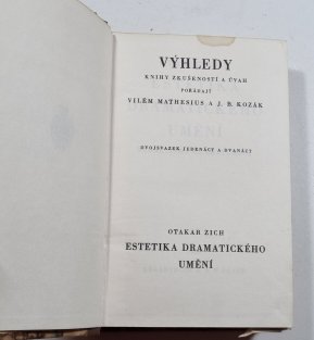 Estetika dramatického umění