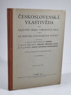Československá vlastivěda pro nejvyšší třídu středních škol
