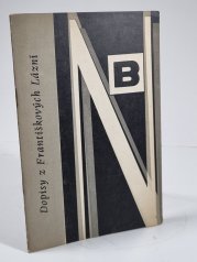 Dopisy z Františkových Lázní - 