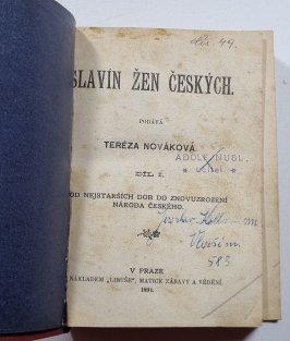 Slavín žen českých I.