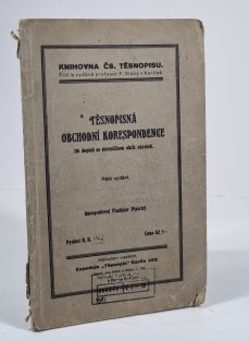 Těsnopisná obchodní korespondence