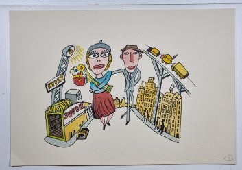 Originál ilustrace - Petr Poš  č. 2