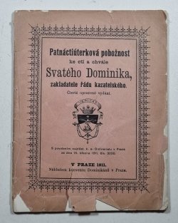 Patnáctiúterková pobožnost ke cti a chvále Svatého Dominika, zakladatele řádu kazatelského