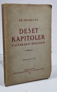 Deset kapitolek z literární biologie