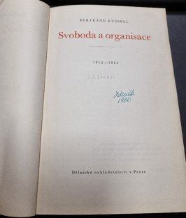 Svoboda a organisace 1814-1914