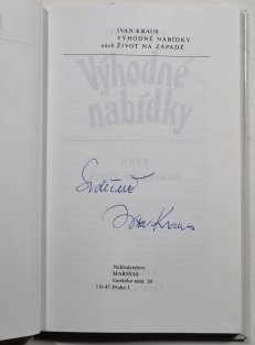 Výhodné nabídky aneb Život na západě