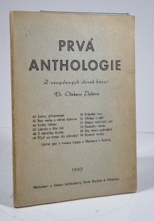 Prvá anthologie - Z nevydaných sbírek básní