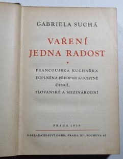 Vaření jedna radost