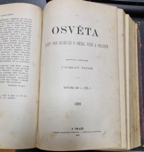 Osvěta č. 1- 12/1882