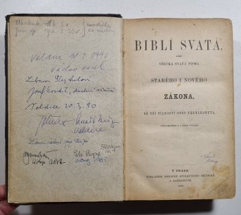 Biblí svatá aneb všecka svatá písma Starého a Nového zákona
