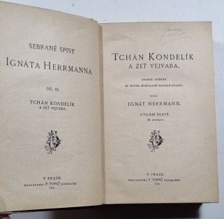 Tchán Kondelík zeť Vejvara