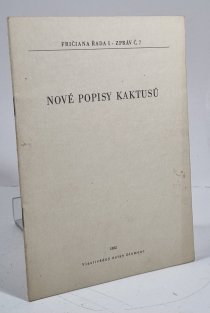 Nové popisy kaktusů