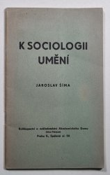 K sociologii umění - 