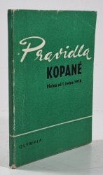 Pravidla kopané - Platná od 1. ledna 1974