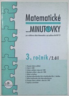 Matematické minutovky pro 3. ročník - 2. díl