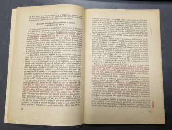 Jak zajistit rozpis a uskutečňování státního plánu rozvoje národního hospodářství na rok 1955 / Nejbližší úkoly stranických organisací a příprava výročních členských schůzí a konferencí