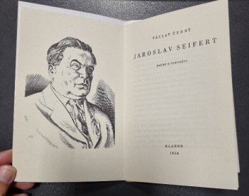 Jaroslav Seifert - náčrt k portrétu
