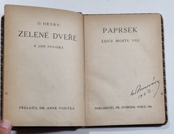 Zelené dveře a jiné povídky