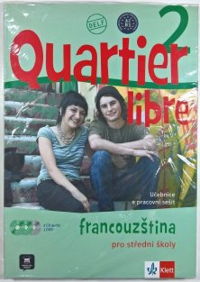 Quartier libre 2 učebnice a pracovní sešit + 2 CD + DVD