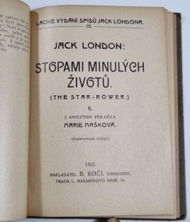Stopami minulých životů I. - III.