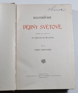 Ilustrované světové dějiny II. - Dějiny středověké