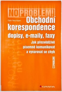 Obchodní korespondence - dopisy, e-maily, faxy