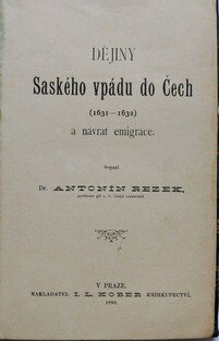 Dějiny Saského vpádu do Čech