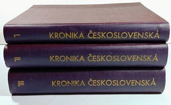 Kronika československá I. - III.