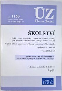 ÚZ č.1150 - Školství
