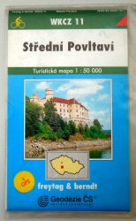 mapa - WKCZ 11 - Střední Povltaví 1:50 000 - turistická mapa