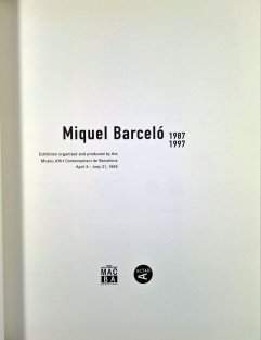 Miquel Barceló 1987-1997