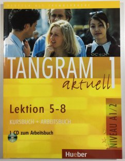 Tangram aktuell 1. Lektion 1 - 4  Kursbuch + Arbeitsbuch mit Audio-CD zum Arbeitsbuch