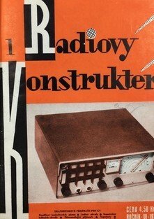 Radiový konstruktér ročník 1970 číslo 1 až 6 