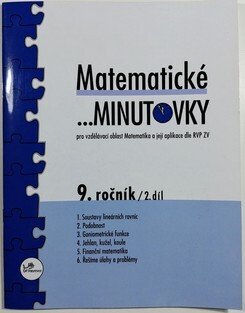 Matematické minutovky  9. ročník/ 2. díl