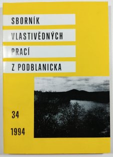 Sborník vlastivědných prací z Podblanicka 34/1994