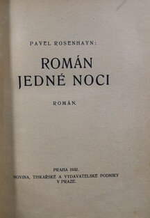 Román jedné noci