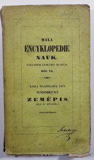 Malá encyklopedie nauk VI. - Všeobecný zeměpis