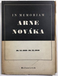 In memoriam Arne Nováka
