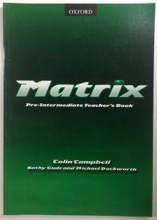 Matrix Pre-intermediate Teacher´s Book
