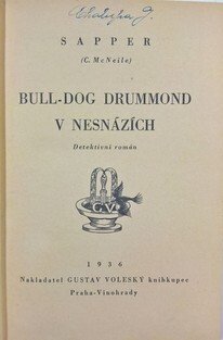 Bull-Dog  Drummond v nesnázích