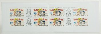 Rychlé šípy - sešitek poštovních známek
