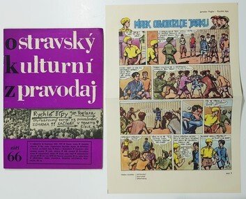 Ostravský kulturní zpravodaj - září 1966 + příloha Rychlé šípy