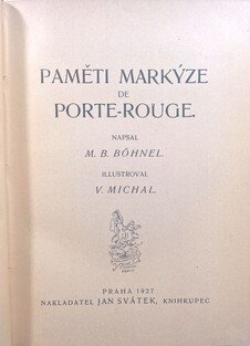 Paměti markýze de Porte-Rouge