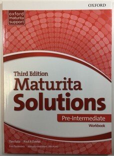 Maturita Solutions (Third Edition) Pre-Intermediate Workbook 