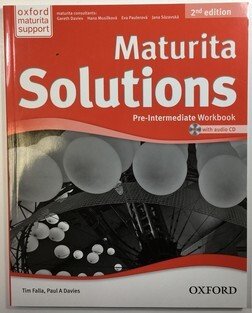 Maturita Solutions (2nd Edition) Pre-Intermediate Workbook with audio CD