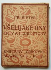 Všelijaké dny - Črty a feuilletony - 