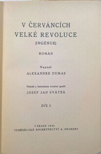 V červáncích velké revoluce I.